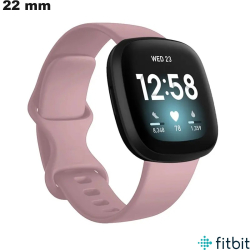 Bracelet 22 mm Caoutchouc montre intelligente FitBit