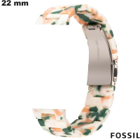 Comprar Pulsera de Resina Multicolor smartwatch Fossil 22 mm