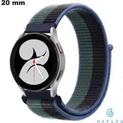 Bracelet de smartwatch Nylon Vert Haylou Scratch 20mm