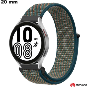 Acheter Bracelet Vert Nylon Scratch Huawei 20mm de montre