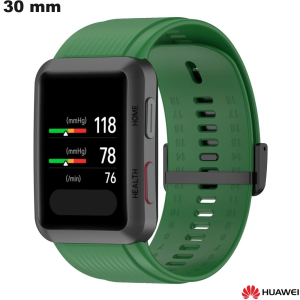 Vente Bracelet Vert de montre connectée 30mm Huawei Caoutchouc Vente Bracelet Vert de montre connectée 30mm Huawei Caoutchouc