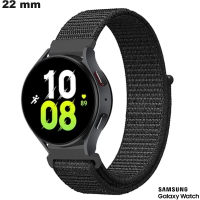 Schwarzes Armband für Samsung Smartwatch | Premium-Qualität