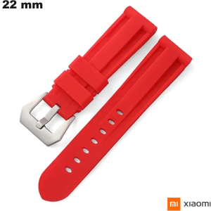 Acquistare Bracciale in Gomma 22mm Xiaomi orologio connesso Rosso
