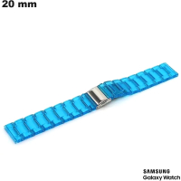 Armband 20mm Samsung PVC Transparent  #  Premiumqualität