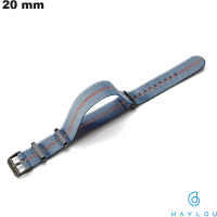 Vendita Bracciale Grigio Haylou orologio connesso Nylon 20 mm