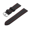 Armband Faux-Leder 18mm Schwarz Withings Uhr / Schnelle Lieferung