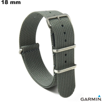 Venda de Pulseira Cinza de 18 mm Garmin Tecido Nato para smartwatch