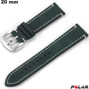 Bracciale Polar Verde orologio intelligente Pelle vera economico