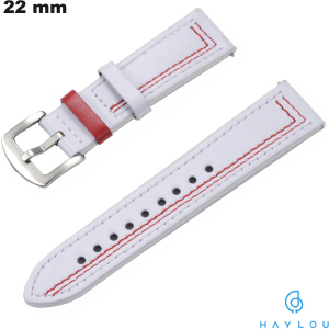 Acheter Bracelet Haylou Cuir véritable Blanc (S8, GST Lite)