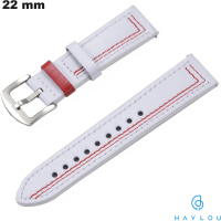 Acheter Bracelet Haylou Cuir véritable Blanc (S8, GST Lite)