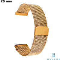 Bracelet 20mm de montre connectée Acier Haylou ● Envoi Rapide