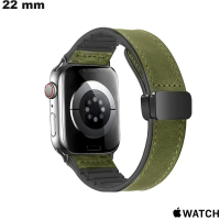 Armband Silicone old school Apple Watch Groen goedkoop