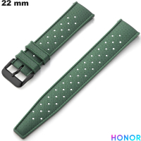 Bracciale orologio 22mm Honor Verde Confortevole Silicone economico