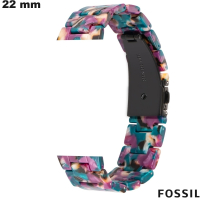 Venta de pulsera multicolor de 22 mm para reloj inteligente Fossil