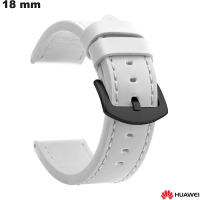 Armbanduhr Huawei 18mm Weiß Kunstleder: Schneller Versand