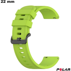 Armband Grün 22 mm Smartwatch Silikon Polar