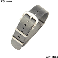 Armband 20 mm Nylon Withings Grau für günstige Smartwatch