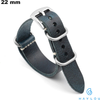 Acheter Bracelet Bleu style artisanal Cuir véritable Haylou