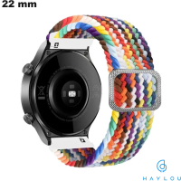 Vendita di Bracciale elastico in Nylon Multicolore da 22mm Haylou