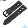 Acquistare Bracciale in silicone nero 22mm Haylou per orologio connesso