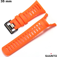 Bracelet Orange Caoutchouc smartwatch 35mm Suunto de qualité
