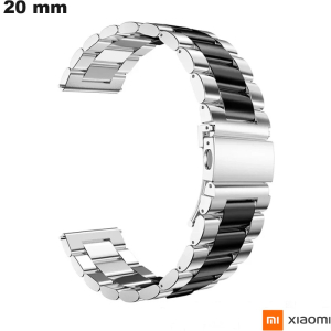 Bracciale Metallico per orologio 20mm Xiaomi Argento \ Miglior Prezzo