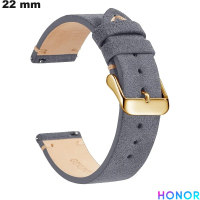 Vendita Bracciale smartwatch 22mm Honor Grigio Pelle vera