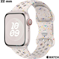 Armband Wit 22mm Apple Watch Silicone - Premium Kwaliteit