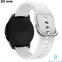 Acquistare Bracciale in Silicone Bianco Antisudore per Orologio Haylou