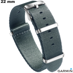 Comprar Pulsera Garmin reloj inteligente Nato 22mm Gris Tela