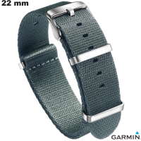 Comprar Bracelete Garmin relógio inteligente Nato 22mm Cinza Tecido