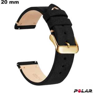 Bracelete 20mm vintage Polar Cuir verdadeiro de relógio de qualidade