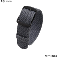 Verkauf 18mm Armband Smartwatch Grau Withings Stoff