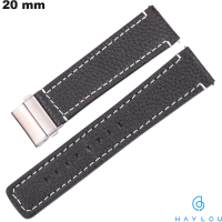 Acheter Bracelet 20 mm montre intelligente Haylou Cuir véritable