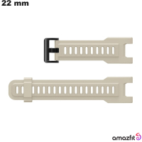 Pulsera Amazfit Beige Silicona reloj 22mm: Envío Gratis