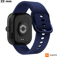 Bracciale Blu per orologio Silicone 22 mm Xiaomi: Montaggio Facile