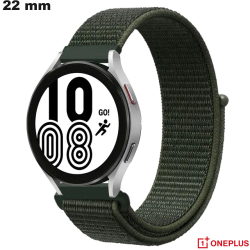 Bracelet Nylon 22 mm de smartwatch Vert OnePlus