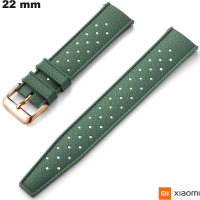 Bracelete Flexível Verde de smartwatch Xiaomi Silicone 22mm barato