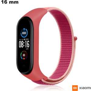 Braccialetto Xiaomi 16 mm orologio Nylon Rosa # Qualità Premium