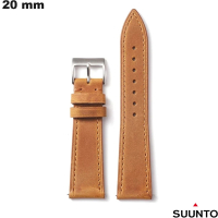 Armband 20mm Suunto slimhorloge Kwaliteitsbruin