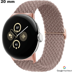 Bracelet Tissu de smartwatch 20mm tressé Google Pixel
