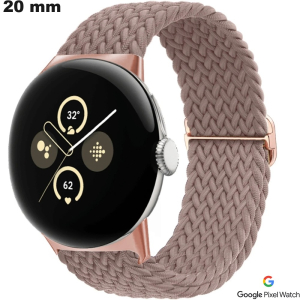 Vendita Braccialetto in Tessuto di smartwatch 20mm intrecciato Google Pixel