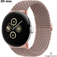 Vendita Braccialetto in Tessuto di smartwatch 20mm intrecciato Google Pixel