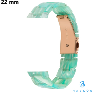 Acheter Bracelet Résine 22 mm Haylou de montre intelligente Vert