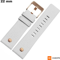 Comprar Bracelete para relógio de Couro genuíno 22mm Xiaomi Branco