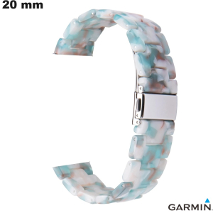Bracciale in resina 20 mm multicolore per orologio Garmin a buon prezzo