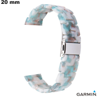 Bracelet Résine 20 mm Multicolore pour montre Garmin pas cher