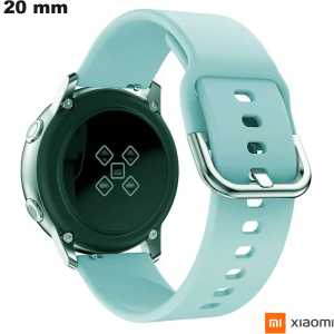 Acheter Bracelet 20mm Bleu Caoutchouc Xiaomi de smartwatch