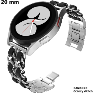Bracelet Argenté Samsung bijou Acier Inox Bracelet Argenté Samsung bijou Acier Inox