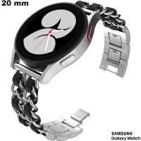 Bracelet Argenté Samsung bijou Acier Inox